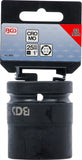 Krafthylsa Sexkant | 25 mm (1") | 33 mm. BGS 5833
