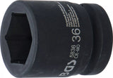 Krafthylsa Sexkant | 25 mm (1") | 36 mm. BGS 5836