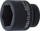 Krafthylsa Sexkant | 25 mm (1") | 46 mm. BGS 5846