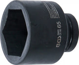 Krafthylsa Sexkant | 25 mm (1") | 65 mm. BGS 5865