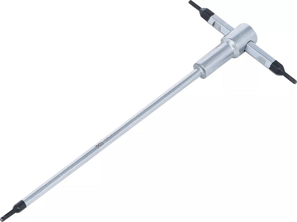 Skruvmejsel med T-glidhandtag | Inre sexkant | 2 mm