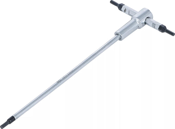 Skruvmejsel med T-glidhandtag | Inre sexkant | 2,5 mm