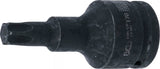 Kraft-Bit-Insats | Längd 100 mm | 20 mm (3/4") | T-Profil (för Torx) T70