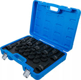 Kraft-Bit-Insats-sats | 20 mm (3/4") | Inre sexkant, T-Profil (för Torx) | 22 delar