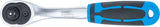 Omställbart Spärrhandtag | Fintandat | Yttre fyrkant 6,3 mm (1/4"). BGS 630