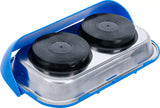 Magnetisk delskål med skärm. BGS 67102