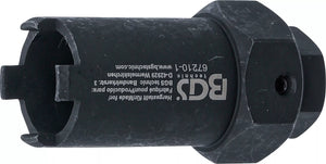 Special-Insats för munstycksblock | Yttre sexkant 32 mm | för Mercedes-Benz, Neoplan, Setra. BGS 67210-1