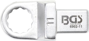 Insticksringnyckel | 11 mm | Fäste 9 x 12 mm. BGS 6902-11