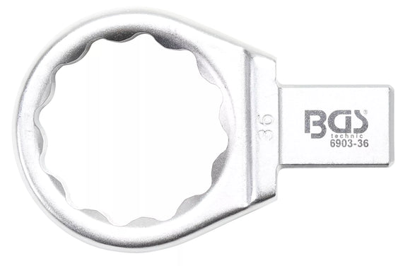 Insticksringnyckel | 36 mm | Fäste 14 x 18 mm. BGS 6903-36