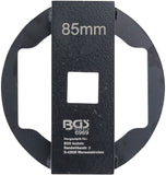 Axelmutter-/navkåpa-nyckel | för 13 t BPW-framaxlar | 85 mm. BGS 6969