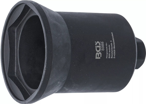 Axelmutter-Nyckel | Sexkant | för Mercedes-Benz släpvagnsaxlar | 95 mm. BGS 6988