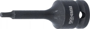Skruvutdragare | 12,5 mm (1/2") | För defekt inre sexkant 4 mm. BGS 7004-4