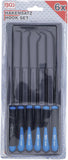 Krok-sats | extra lång | 245 mm | 6 delar. BGS 70046