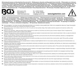 Verkstadsvagninlägg 3/3: VDE-hylsnyckelsats | 10 mm (3/8") | 26 delar. BGS 70218