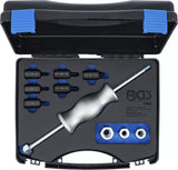 Glidhammare set | med gängadaptrar | 12 st.. BGS 70325