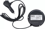 Roterande strålkastare | gul | med magnet | 12 V / 24 V | Ø 130 mm. BGS 70342