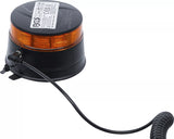 Batteri roterande strålkastare | gul | med magnet | 12 V / 24 V | Ø 130 mm. BGS 70343