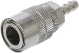 Tryckluft-Snabbkoppling med 6 mm slanganslutning | USA / Frankrike. BGS 7058