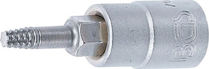 Skruvmejsel-bit-insats | Inre fyrkant 6,3 mm (1/4") | För defekt T-Profil (för Torx) T15. BGS 7098-T15