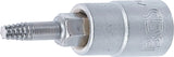 Skruvmejsel-bit-insats | Inre fyrkant 6,3 mm (1/4") | För defekt T-Profil (för Torx) T15. BGS 7098-T15