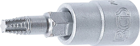 Skruvmejsel-bit-insats | Inre fyrkant 6,3 mm (1/4