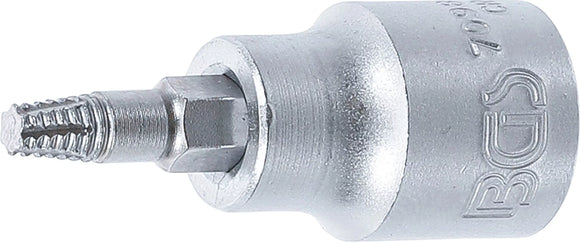 Skruvmejsel-bit-insats | Inre fyrkant 10 mm (3/8