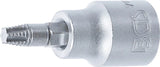 Skruvmejsel-bit-insats | Inre fyrkant 10 mm (3/8") | För defekt T-Profil (för Torx) T27. BGS 7098-T27
