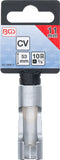Specialhylsa, slitsad | 10 mm (3/8") | 11 mm. BGS 70988-11