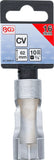 Specialhylsa, slitsad | 10 mm (3/8") | 16 mm. BGS 70988-16