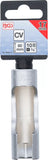 Specialhylsa, slitsad | 10 mm (3/8") | 17 mm. BGS 70988-17