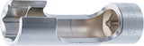 Specialhylsa, slitsad | 10 mm (3/8") | 18 mm. BGS 70988-18