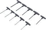Skruvmejsel-sats med T-handtag | Tumsstorlekar | Inre sexkant 3/32" - 3/8" | 10 delar. BGS Diy 7099