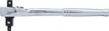 Omställbart spärrhandtag | Massivt stål | Fintandat | 3-in-1 | 6,3 mm (1/4") / 10 mm (3/8") / 12,5 mm (1/2"). BGS Diy 71015