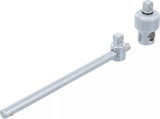 Hylsnyckel-adapter med spärrskaftsfunktion | med glidhandtag | 12,5 mm (1/2"). BGS 71047