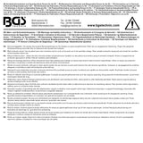 VDE-fastnyckelsats | 14 mm. BGS 71064