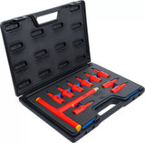 VDE-Bit-Insats-sats | anslutningsfyrkant 12,5 mm (1/2") | T-Profil (för Torx) T20 - T55 | 10 delar. BGS 7131