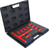 VDE-Bit-Insats-sats | anslutningsfyrkant 10 mm (3/8")/12,5 mm (1/2") | Inre sexkant 4 - 10 mm | 10 delar. BGS 7132