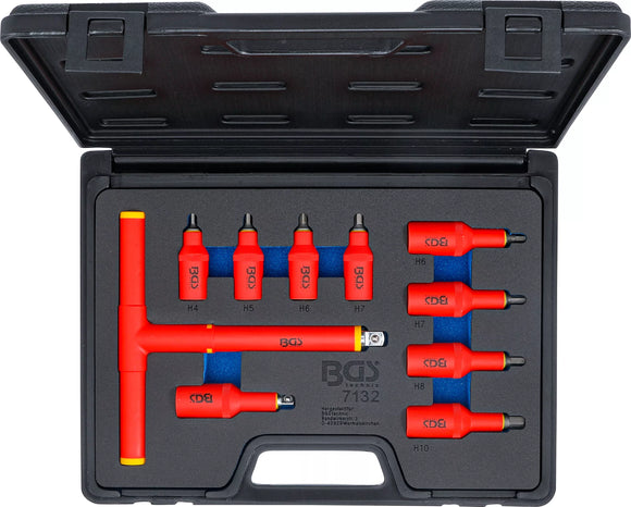 VDE-Bit-Insats-sats | anslutningsfyrkant 10 mm (3/8