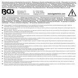 VDE-fastnyckelsats | 7 - 14 mm | 5 delar. BGS 7159