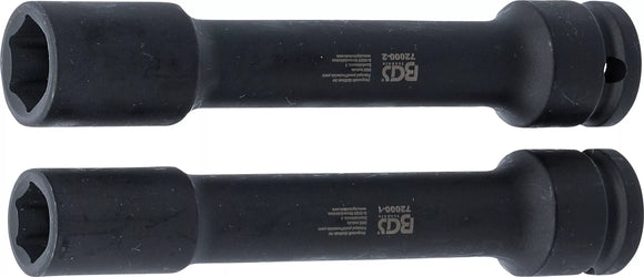 Specialhylsor-sats | För differentialfläns-mutter | För Volvo | 15 - 18 mm. BGS 72000