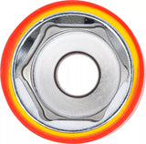 VDE-hylsa sexkant | 12,5 mm (1/2") | 27 mm. BGS 72077