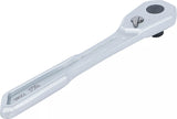 Omställbart spärrhandtag | extra platt | Fintandat | 6,3 mm (1/4"). BGS 72085