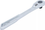 Omställbart spärrhandtag | extra platt | Fintandat | 10 mm (3/8"). BGS 72086