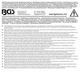 Crimptång-sats | Hydraulisk | För presskopplingar på slangledningar. BGS 72093