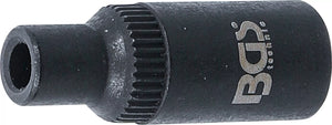 Gängtappshållare-hylsa | 6,3 mm (1/4") | 3,4 mm. BGS 72101