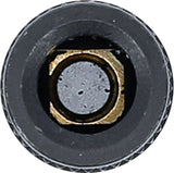 Gängtappshållare-hylsa | 6,3 mm (1/4") | 4,6 mm. BGS 72103