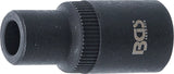 Gängtappshållare-hylsa | 10 mm (3/8") | 6,4 mm. BGS 72104