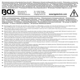 Omställbart Spärrhandtag-sats | utdragbart, vinkelbart | 6,3 mm (1/4") - 10 mm (3/8") - 12,5 mm (1/2") | 3 delar. BGS Diy 72114