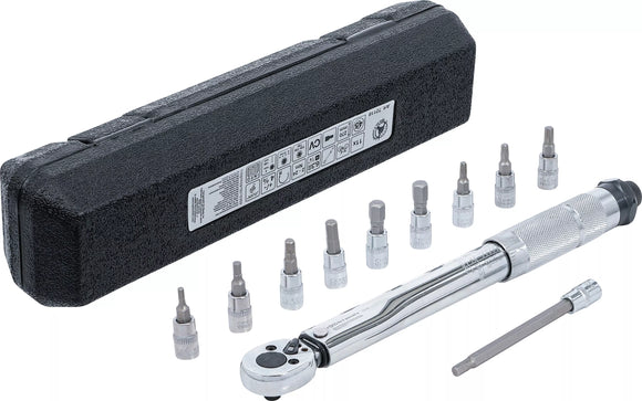 Momentnyckel-sats | 6,3 mm (1/4