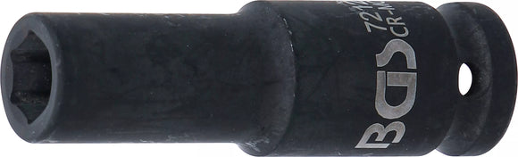 Krafthylsa Sexkant, djup | 12,5 mm (1/2